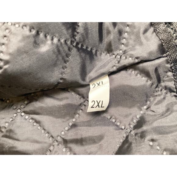 NEW HWK Motor Sports Motorcycle Jacket Coat Womens XXL Armor Elbow Back Pads - Picture 12 of 16